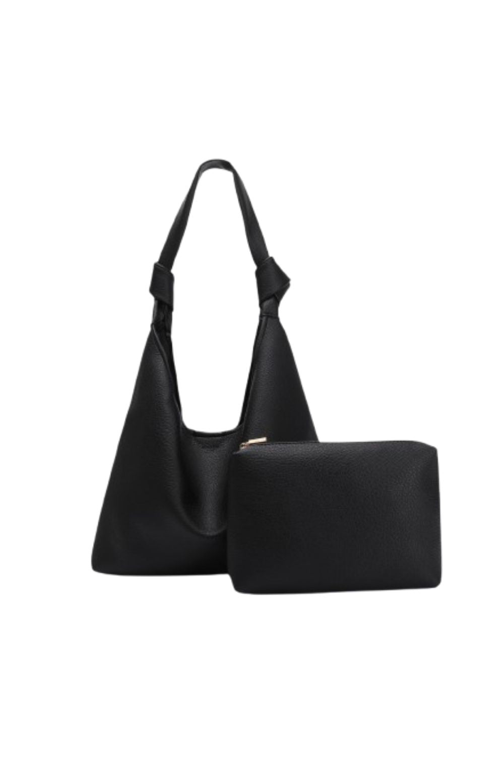 Black shoulder bag