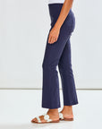 Woman wearing The Mallory Pant - Navy