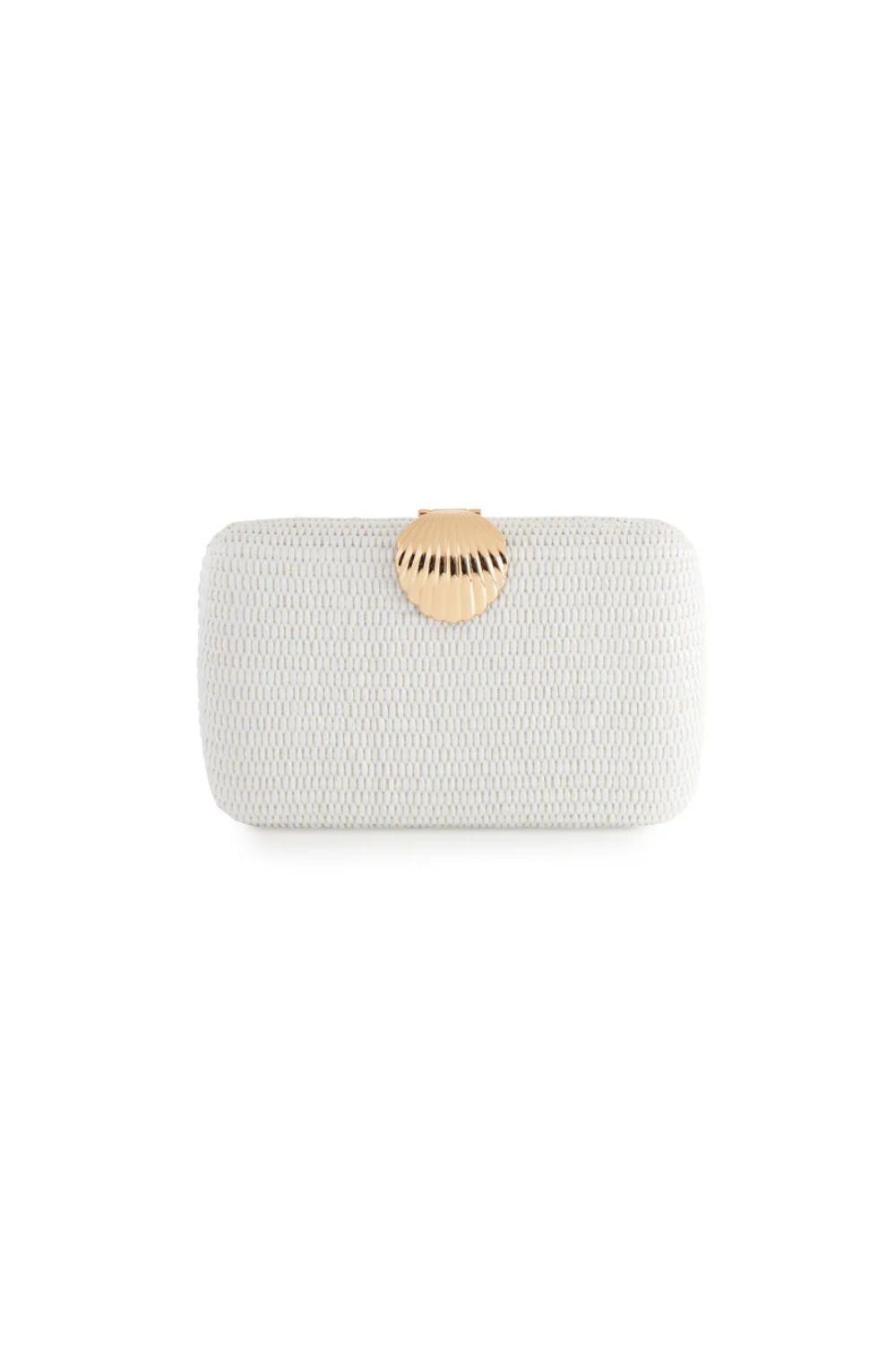 White compact clutch