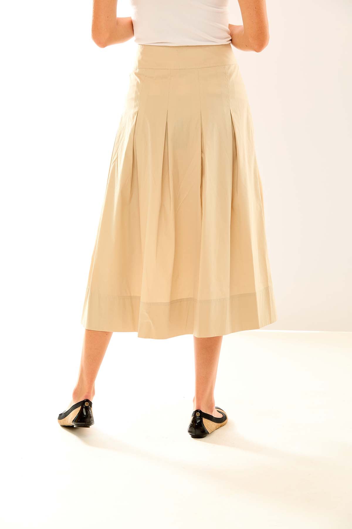 The Linette Skirt in Sand