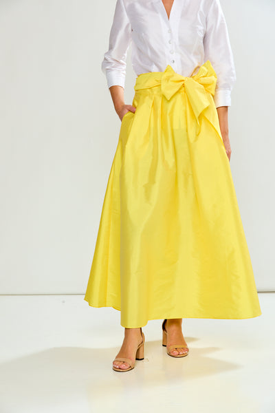 The Deanna Taffeta Skirt in Spring Colors – Sara Campbell
