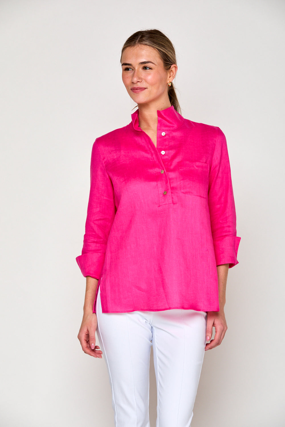 The Short Daniella Tunic in Linen