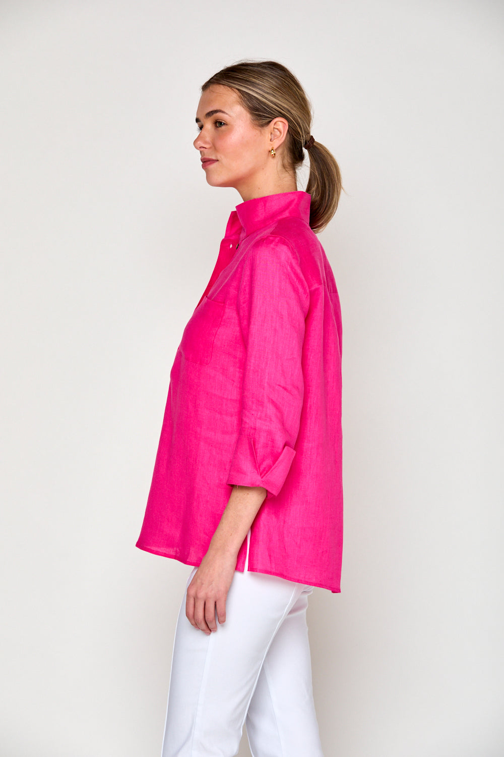 The Short Daniella Tunic in Linen