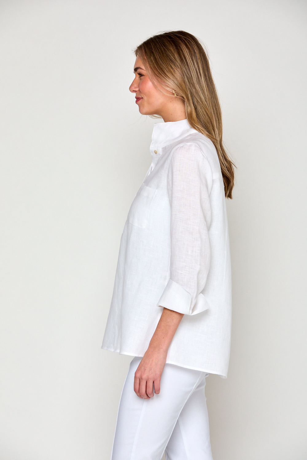 The Short Daniella Tunic in Linen