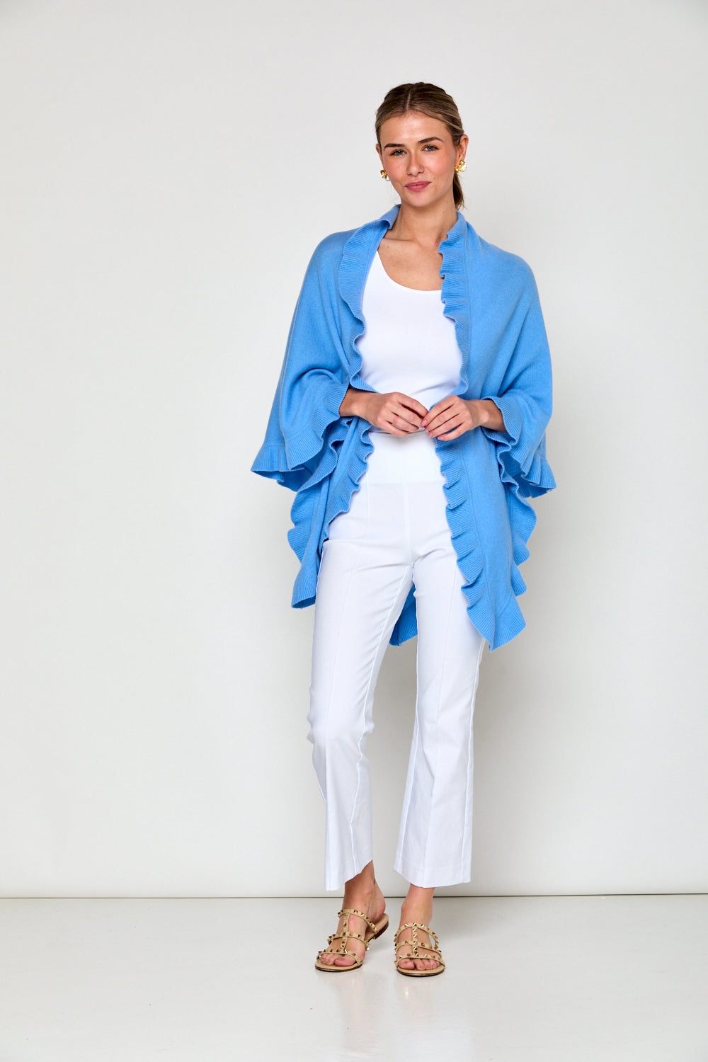 Hydrangea cashmere ruffle triangle