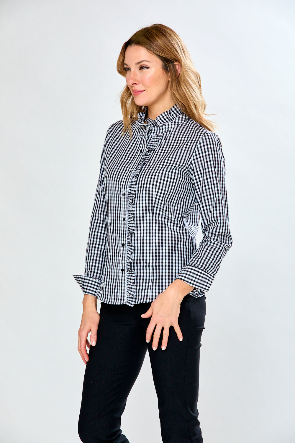 The Mason Blouse in Black