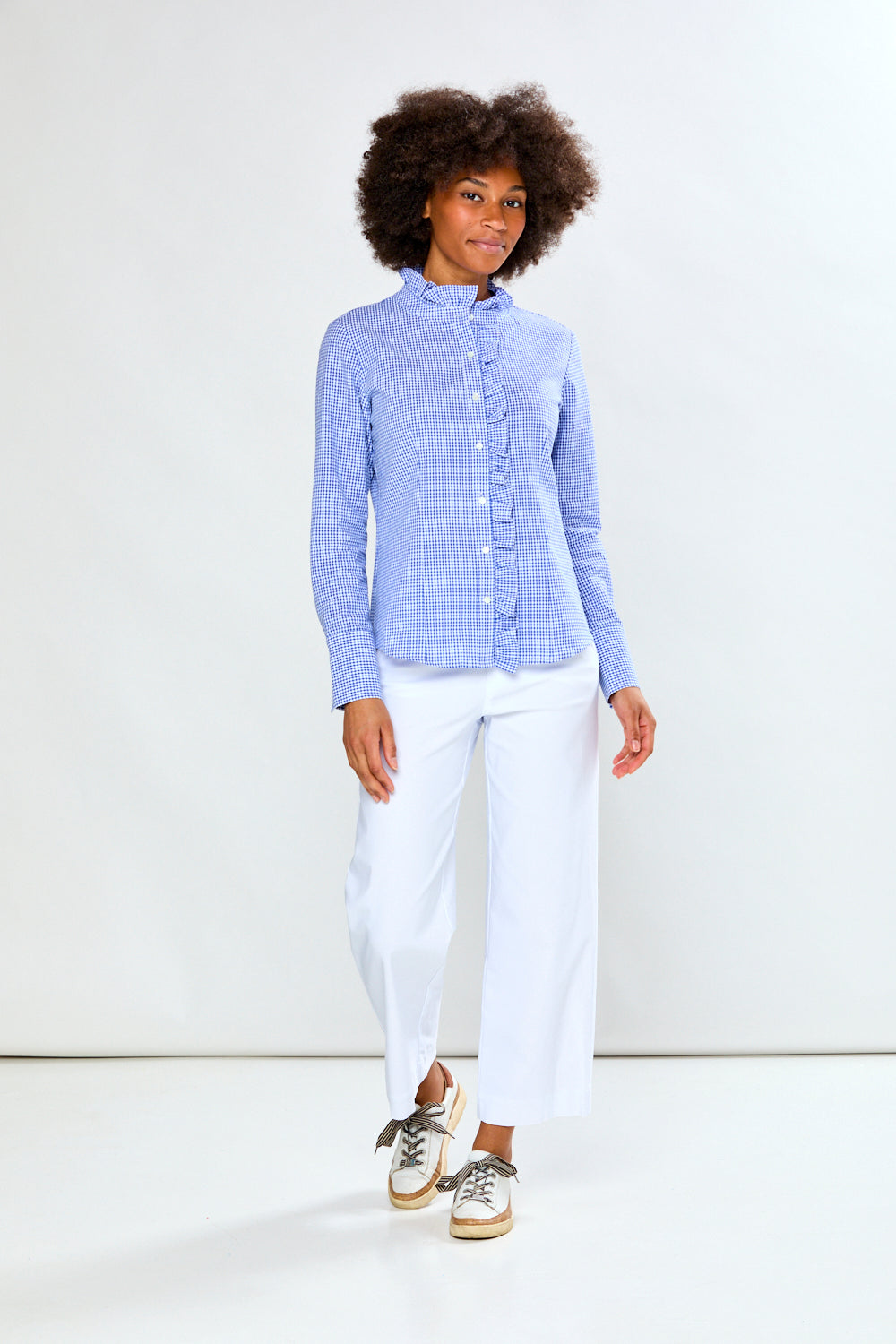 The Mason Blouse in Royal