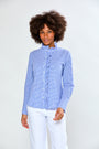 The Mason Blouse in Royal