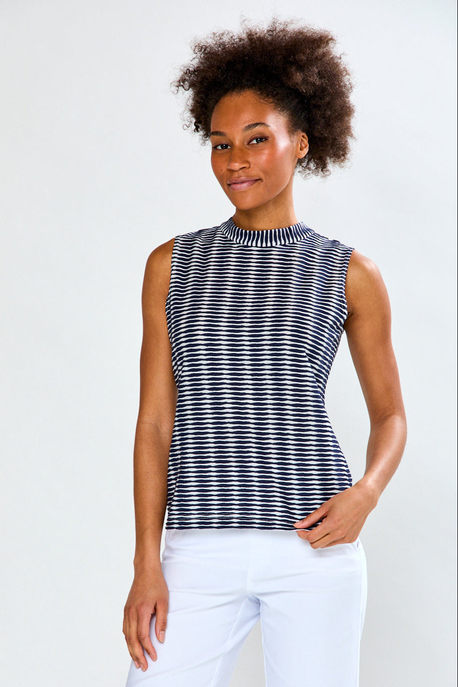 The Hollis Top in Navy