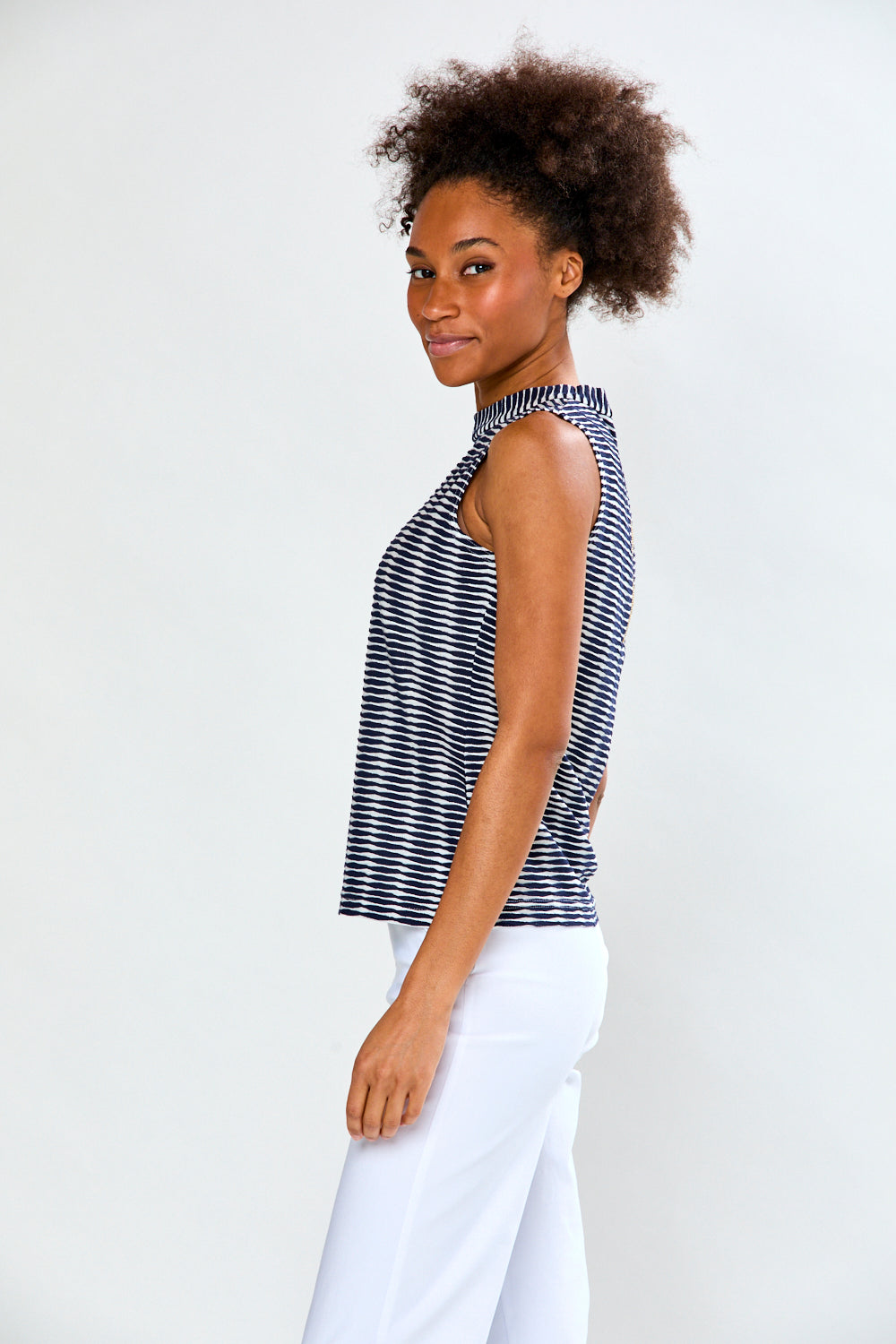 The Hollis Top in Navy