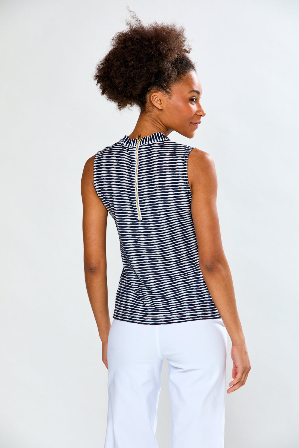 The Hollis Top in Navy