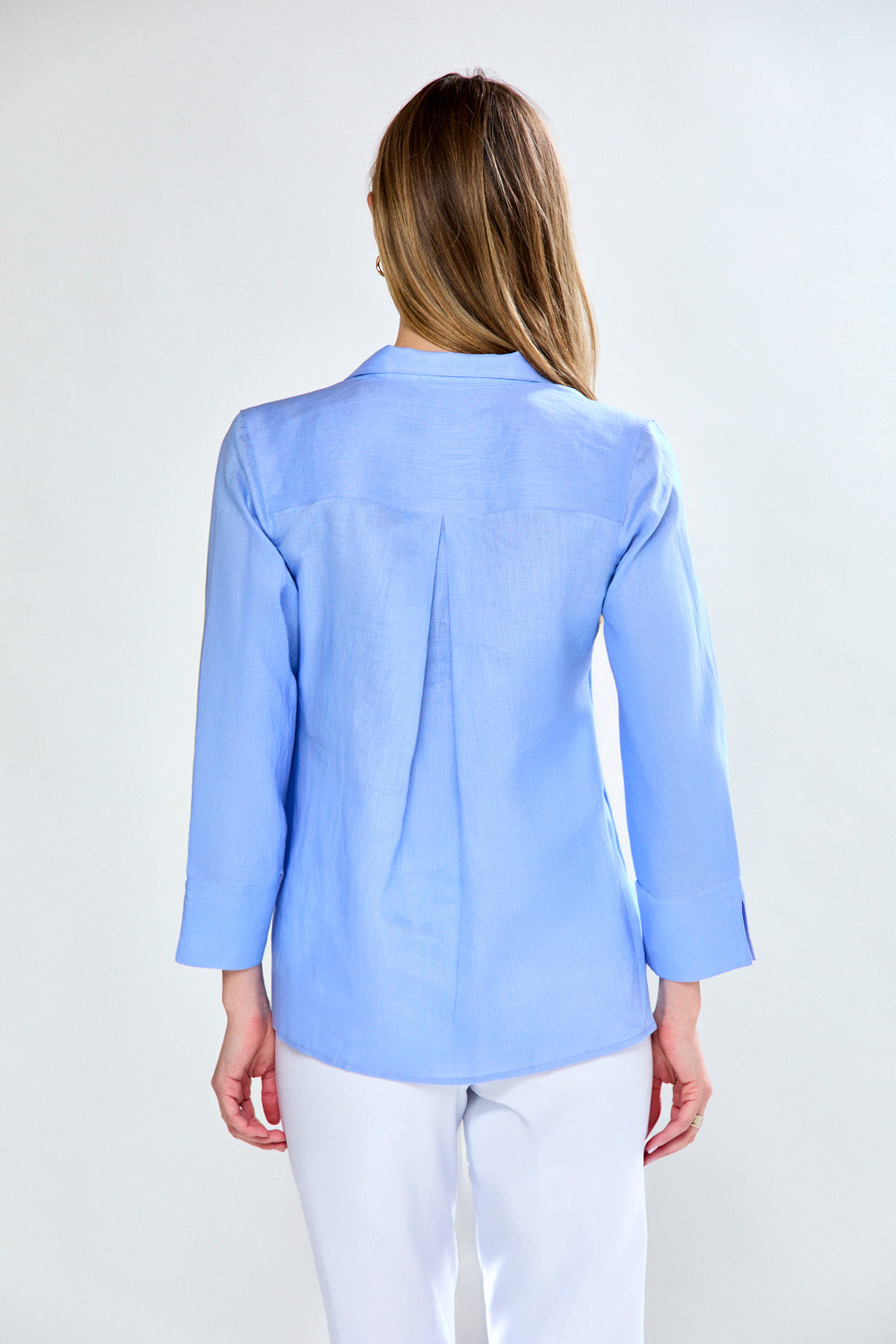 The Short Daniella Tunic in Cornflower