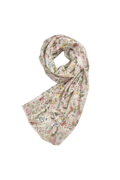 Meadow creatures lightweight scarf