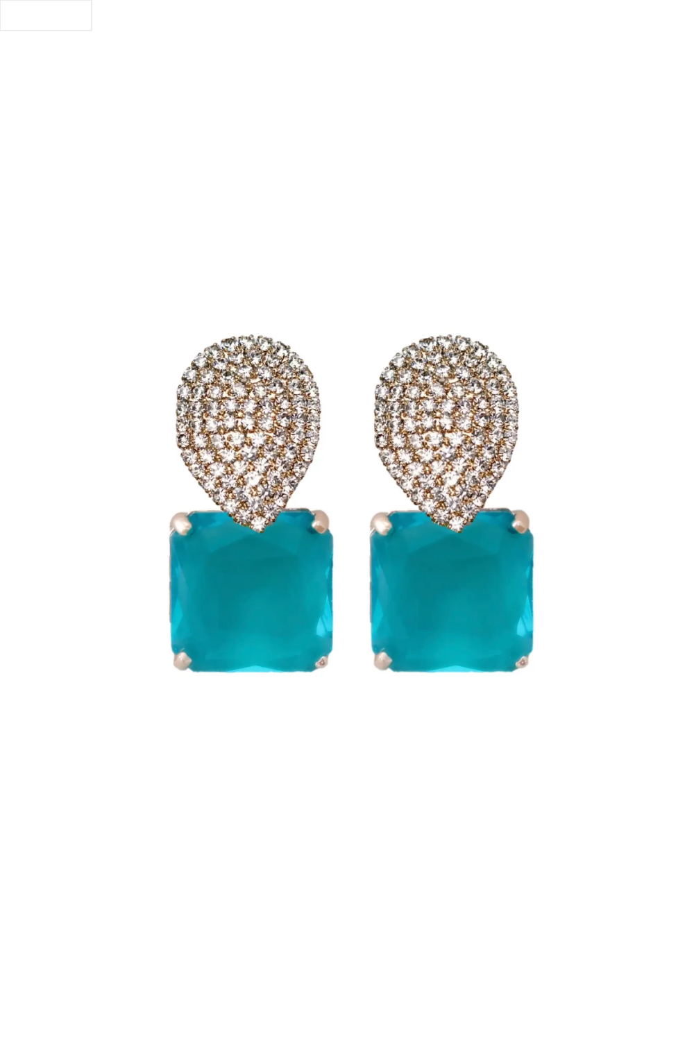 Turquoise stone earrings 