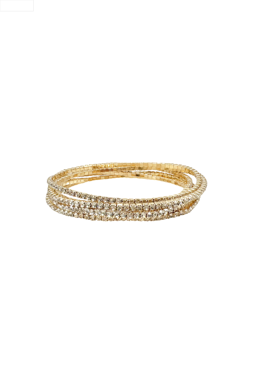 Set of gold bracelets