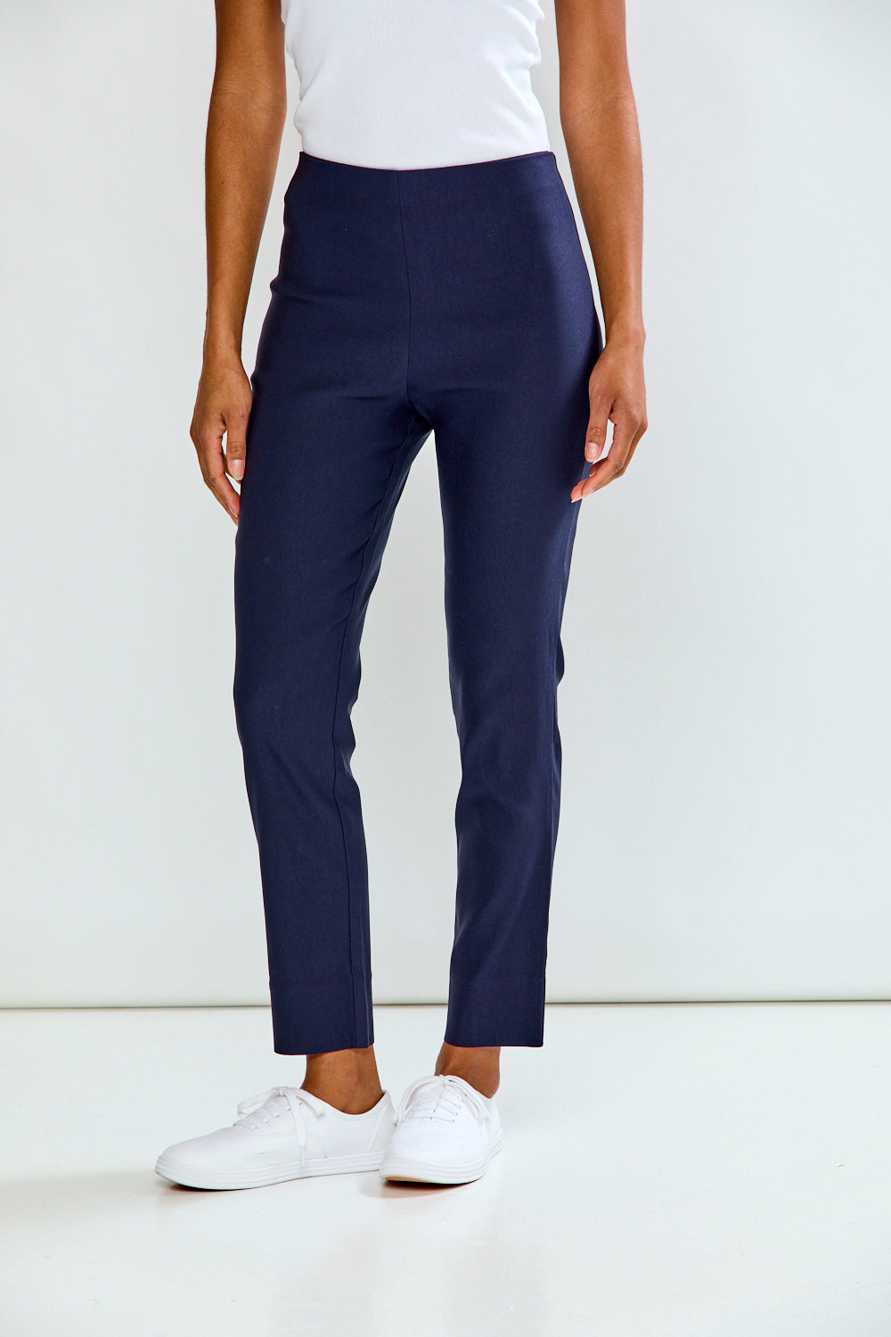 The Sheri Pant - Navy – Sara Campbell