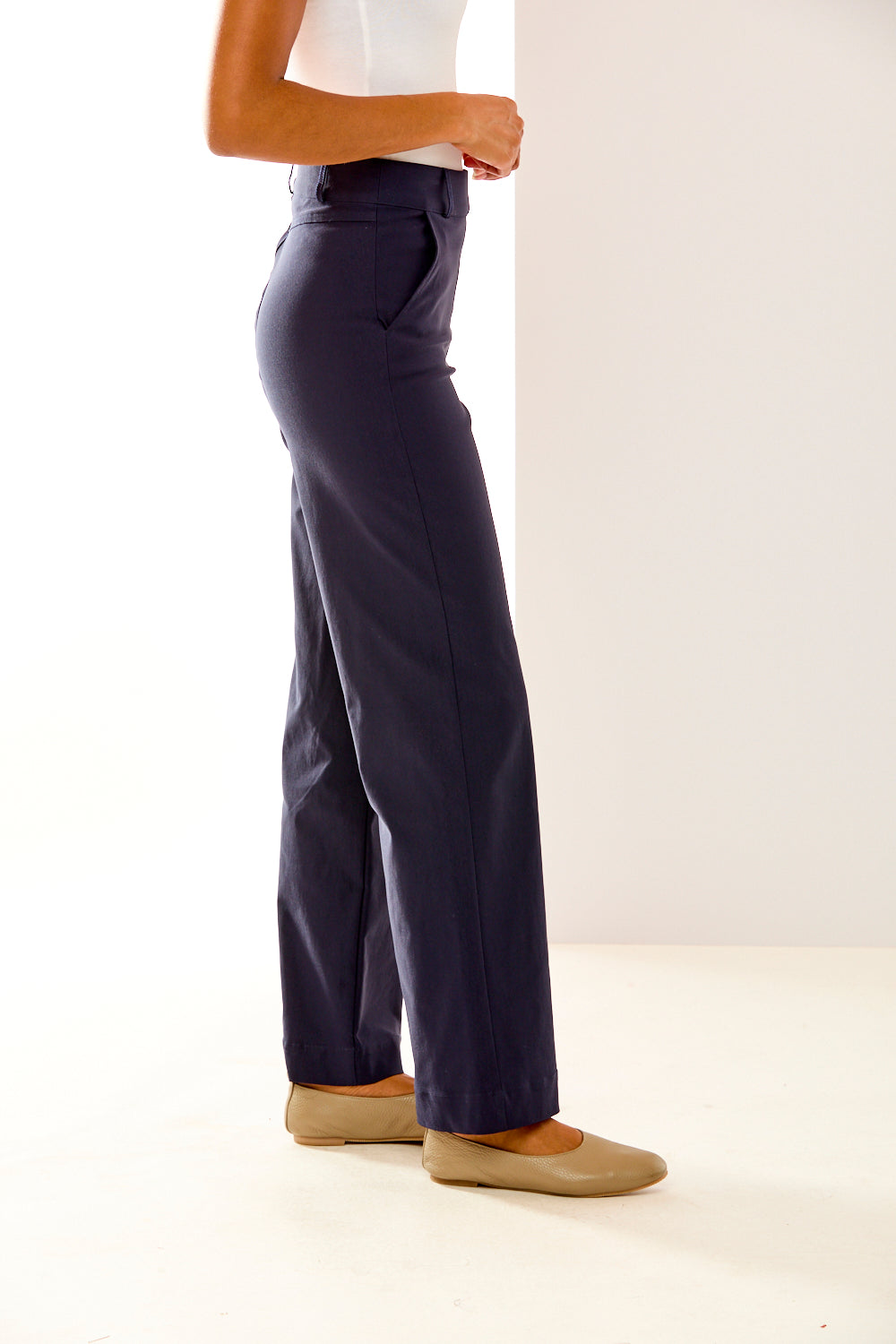 Full length willow pant in Navy