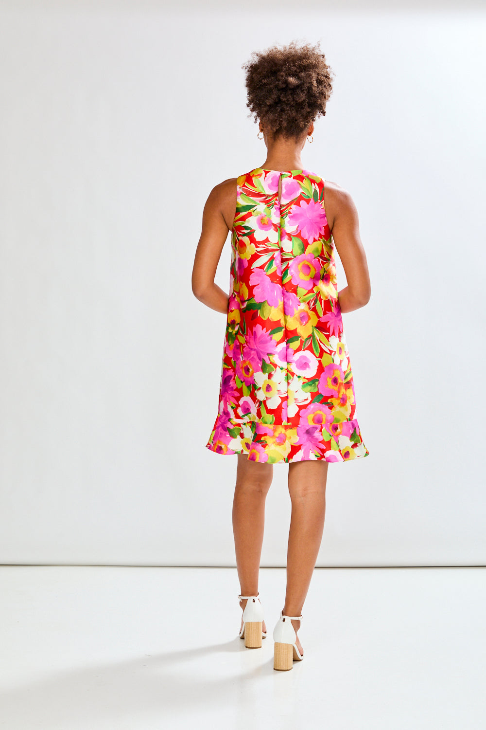 Woman wearing The Flore Dress