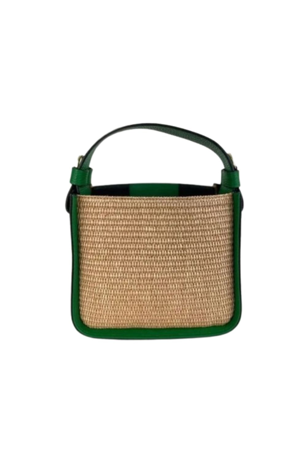 Green handbag