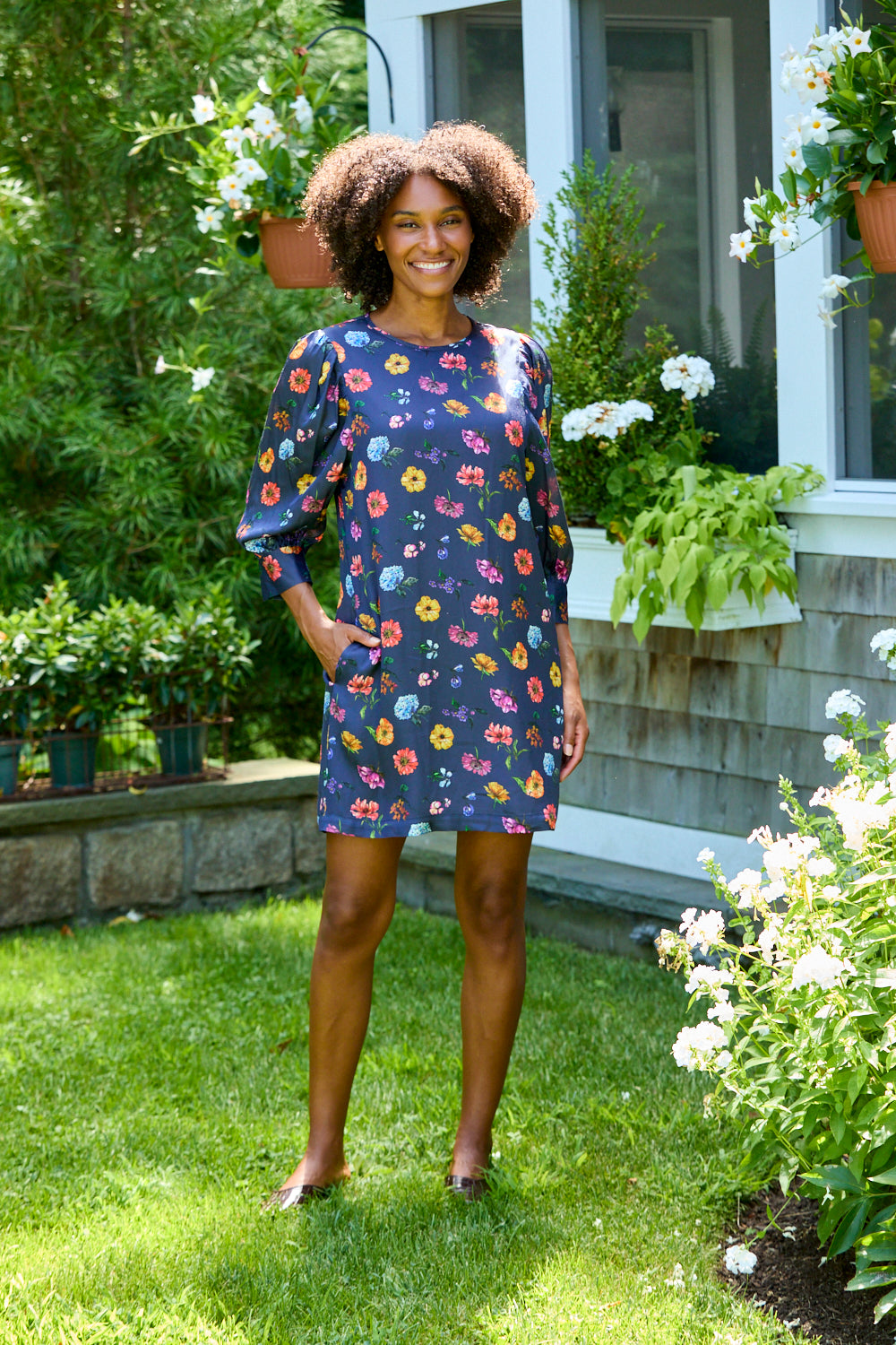The Talia Dress - Liberty Fleeting Flora