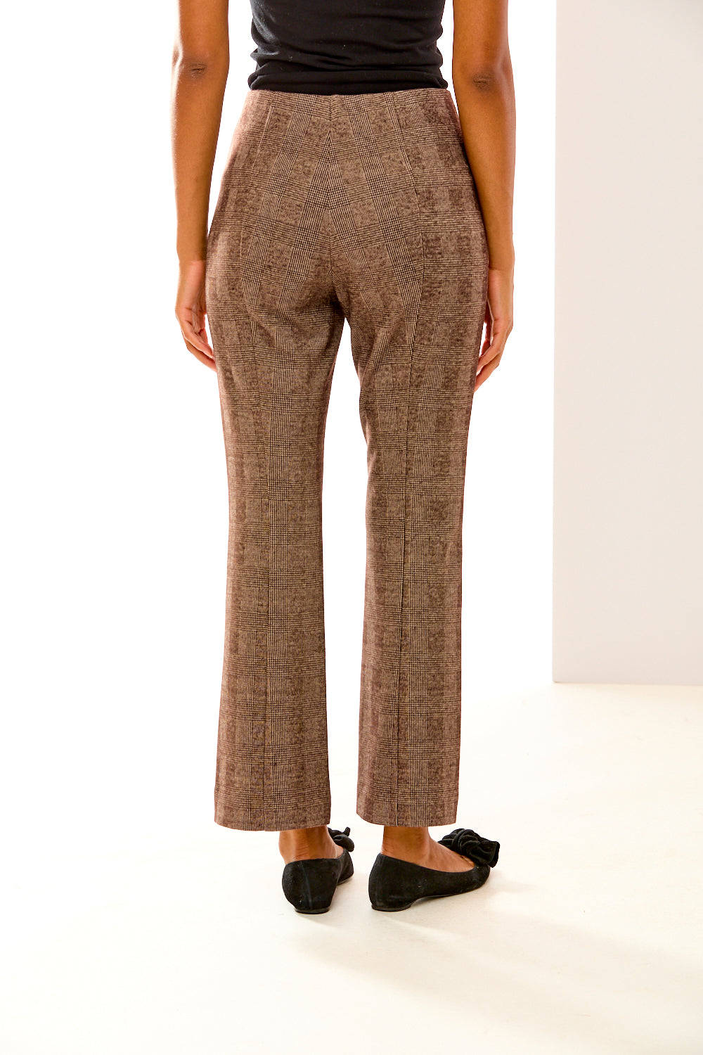 The Mallory Pant in Houndstooth