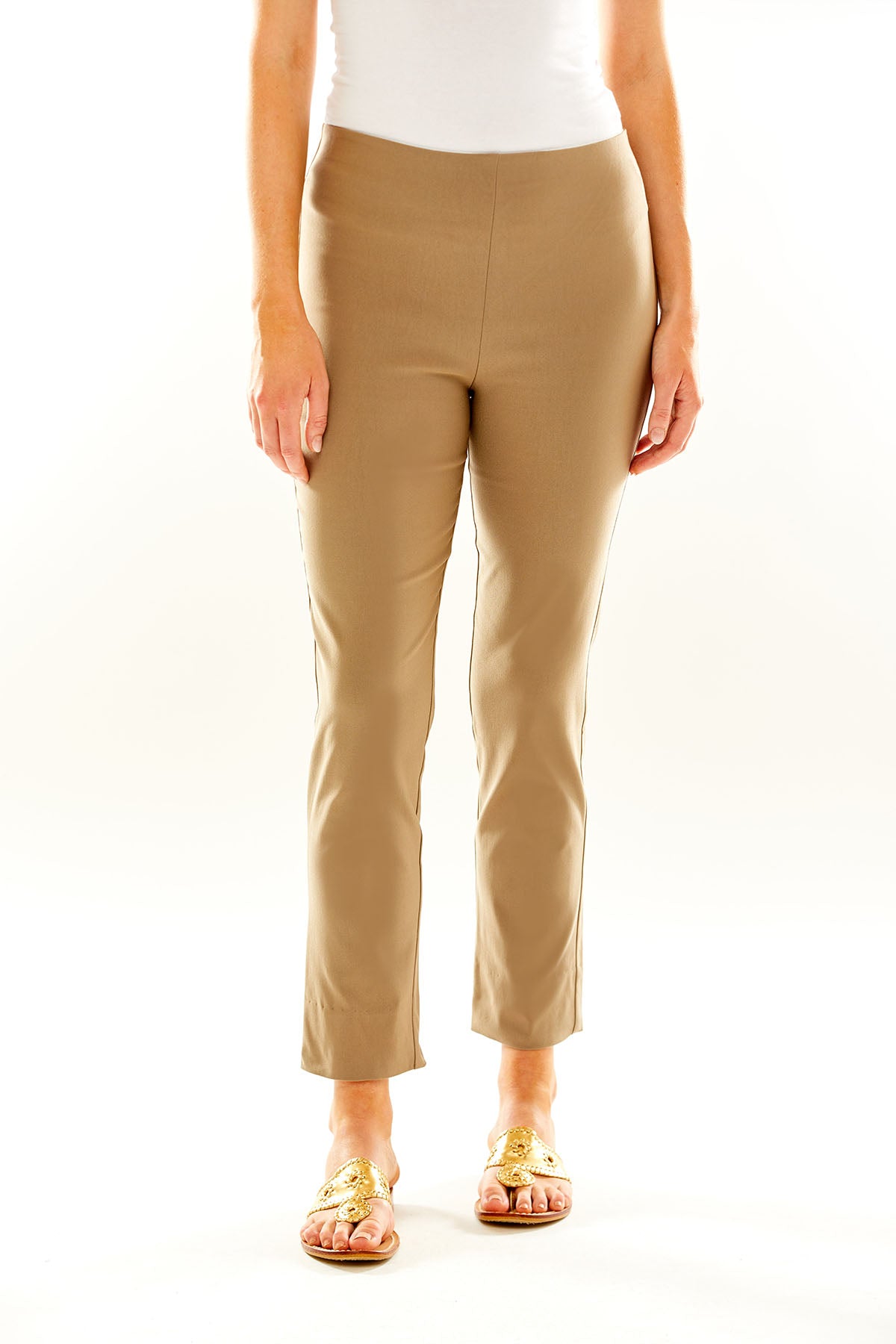 The Sheri Pant in Mushroom