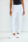 Woman wearing The Sheri Pant - White