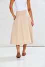 The Ruby Skirt in Sand