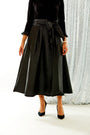 Black taffeta Skirt