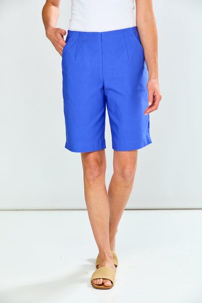 The Golf Short in French Blue – Sara Campbell
