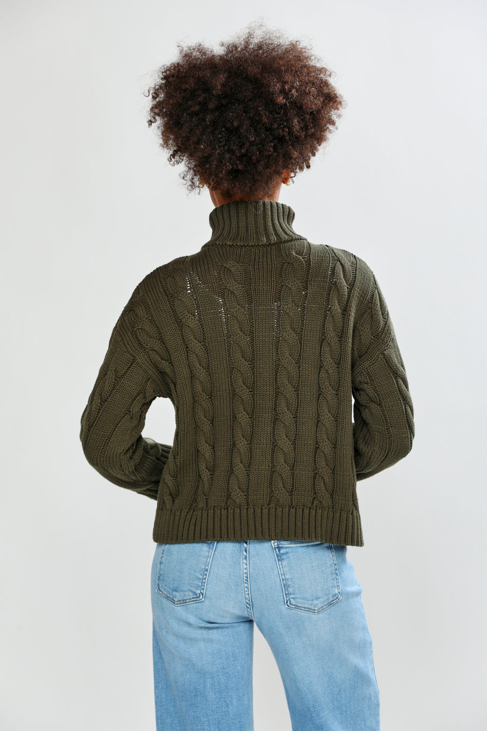 The Cotton Full Zip-Pine