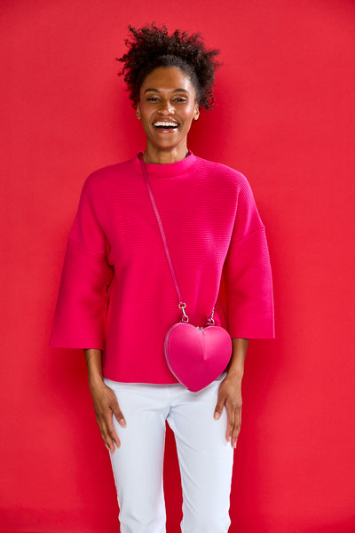 The Genuine Leather Heart Bag – Sara Campbell