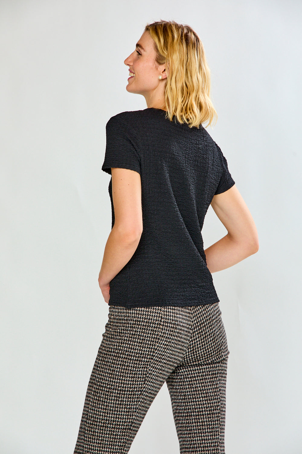 The Pamela Top in Black