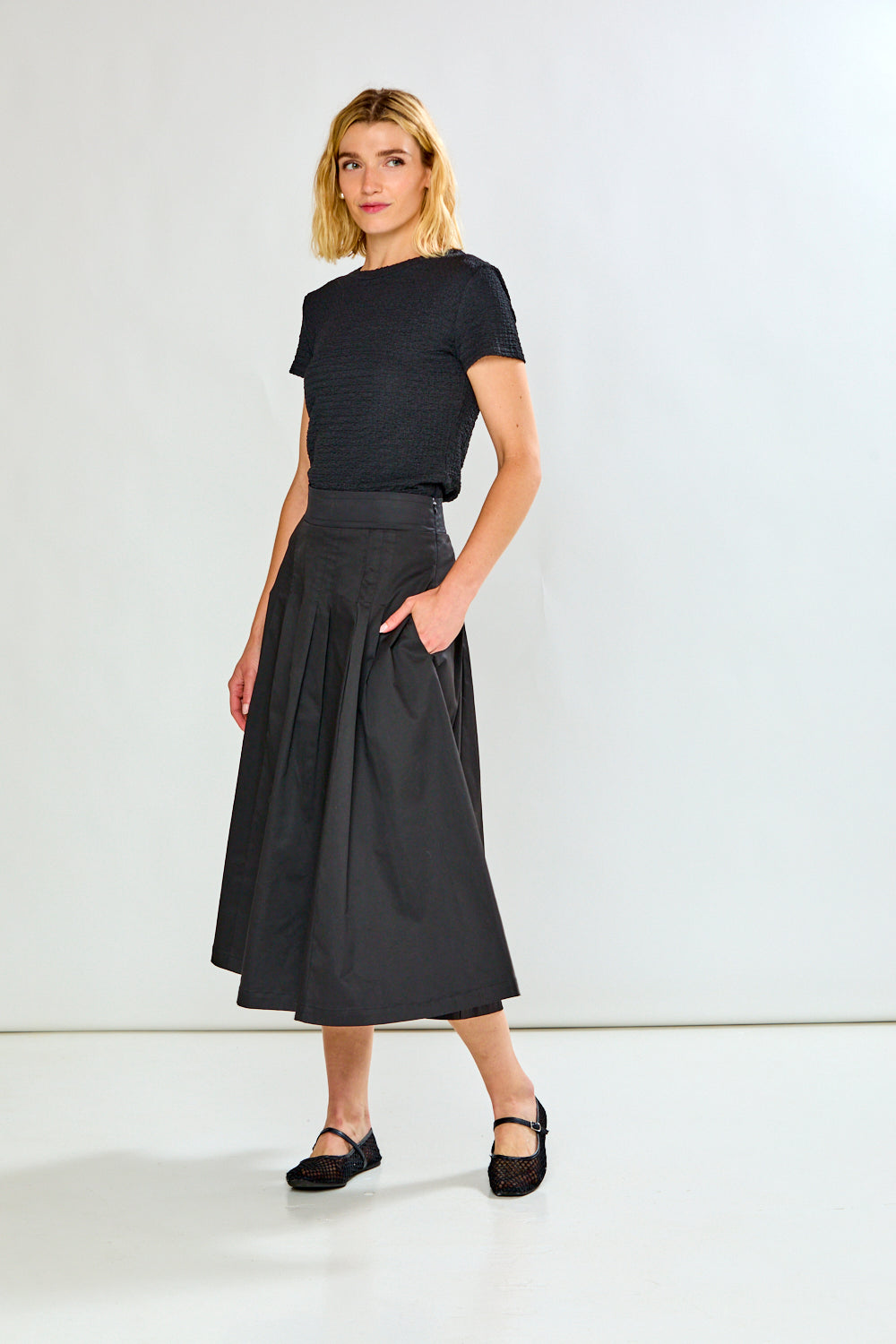 The Pamela Top in Black