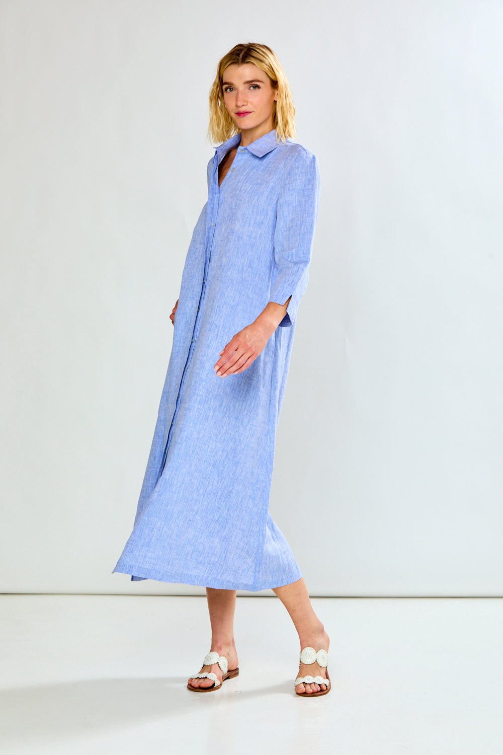 The Hollie Dress in Linen