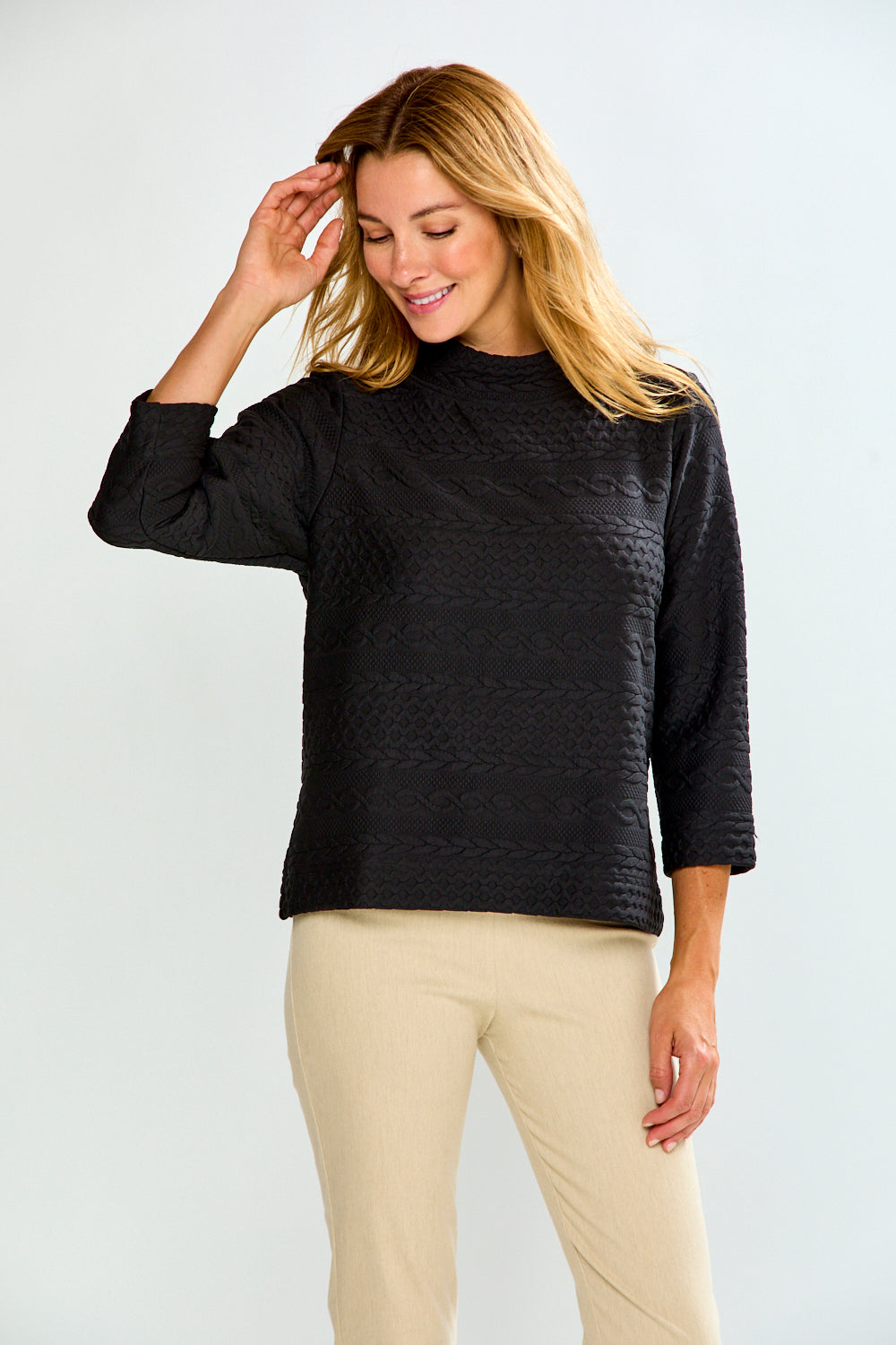 The Camden Top in Black