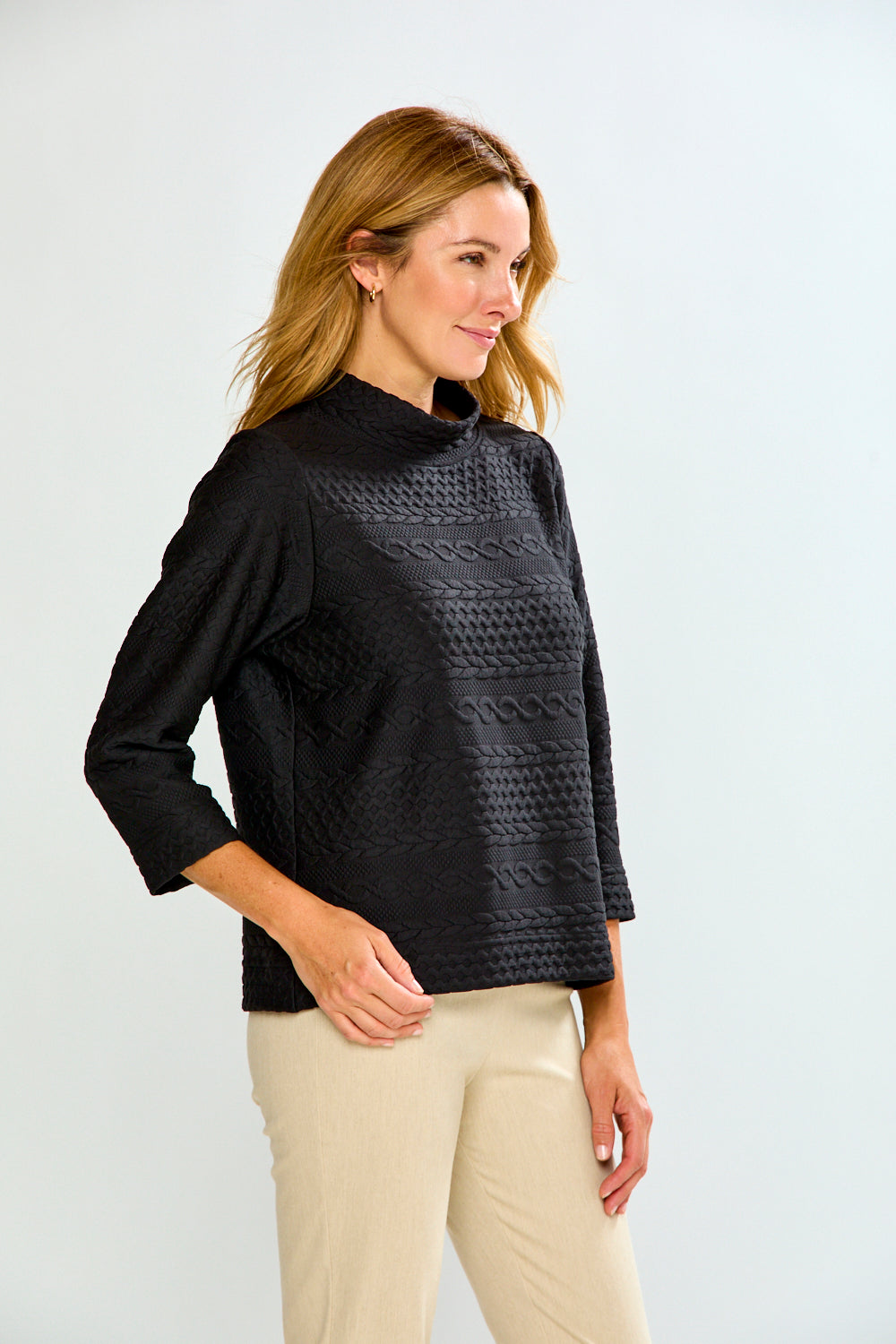 The Camden Top in Black