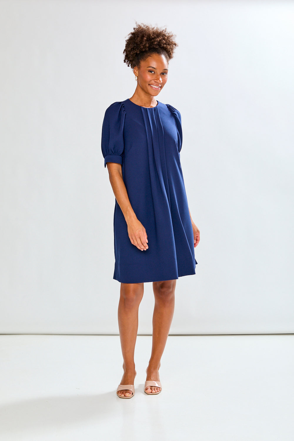 Woman wearing The Fran Dress in Solid