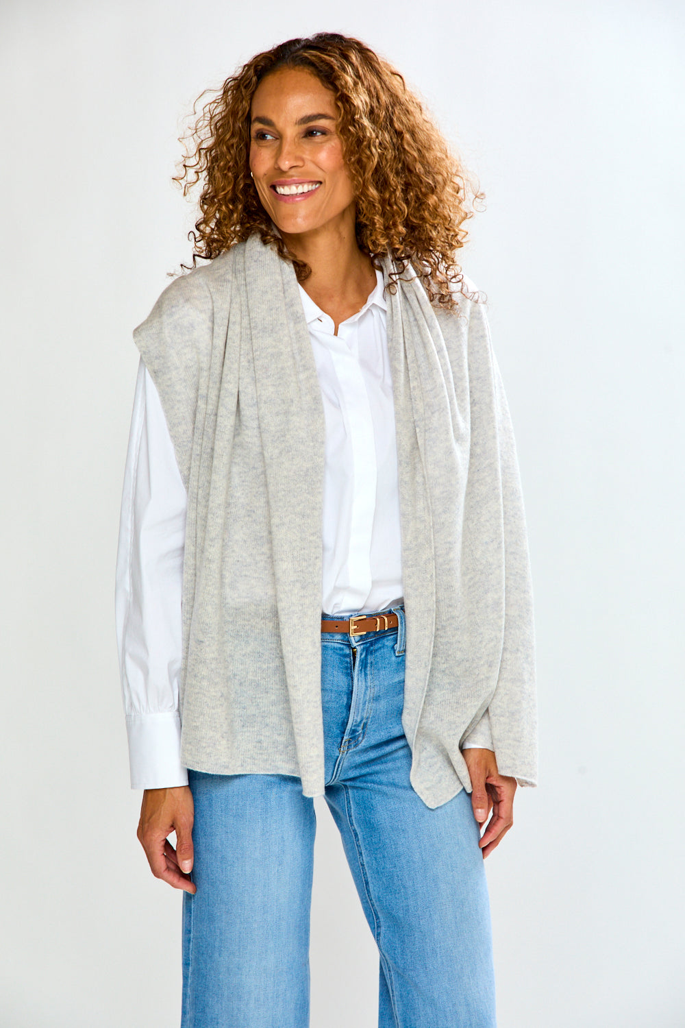 woman in wrap