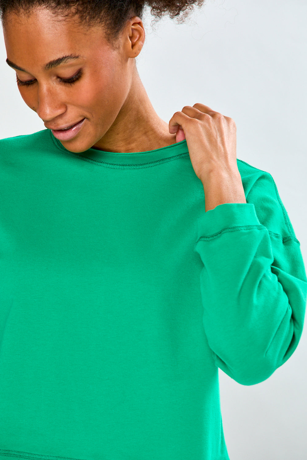 The Piper Top in Green