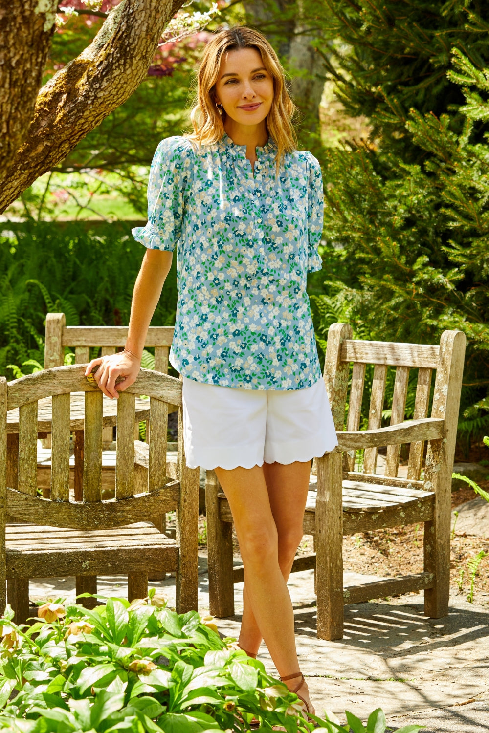 The Cecelia Short in White