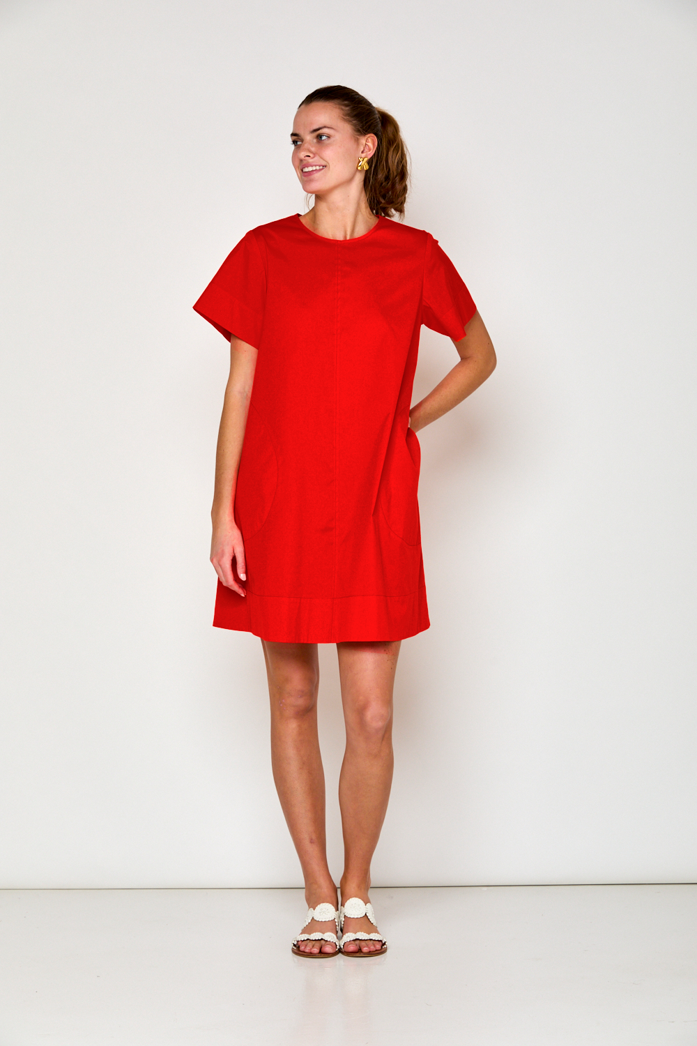 The Laguna Dress in Red