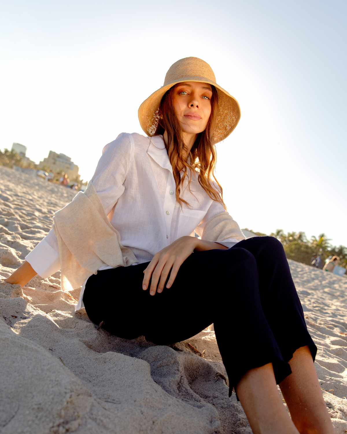 girl in short daniella tunic