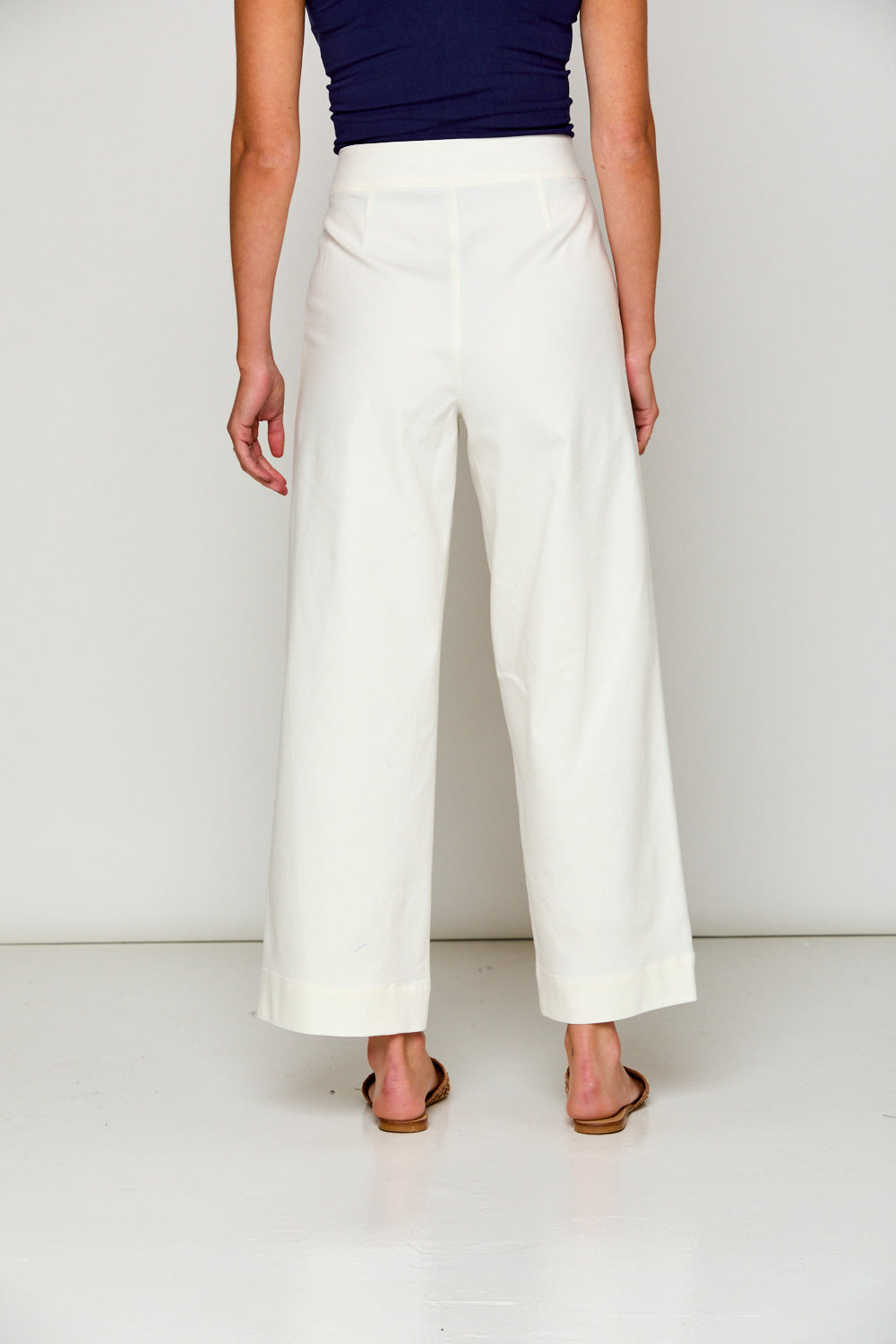 Flannel Willow Pant in Winter White