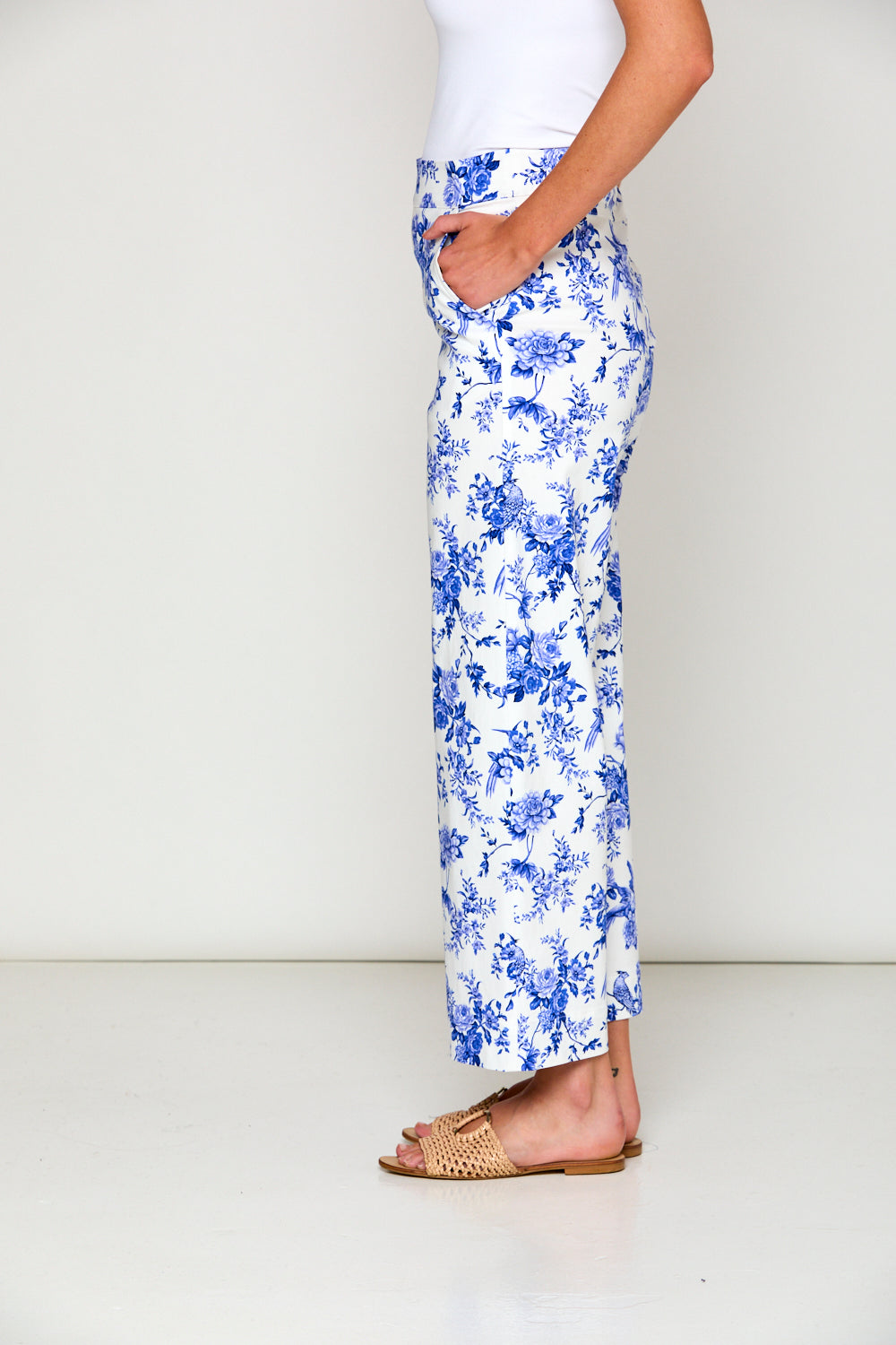 The Willow Pants in Blue Paradise