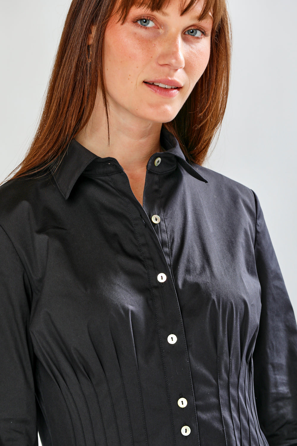 The Long Alexis Dress in Black S
