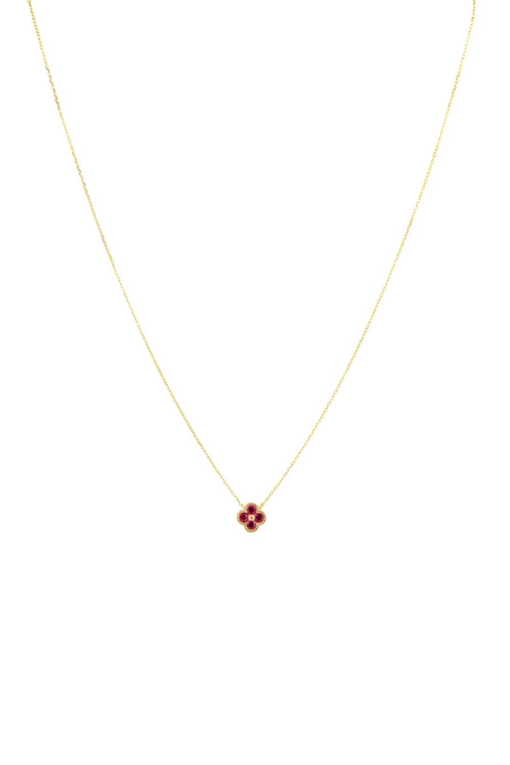 Mini Gracie Cz Pendant Necklace
