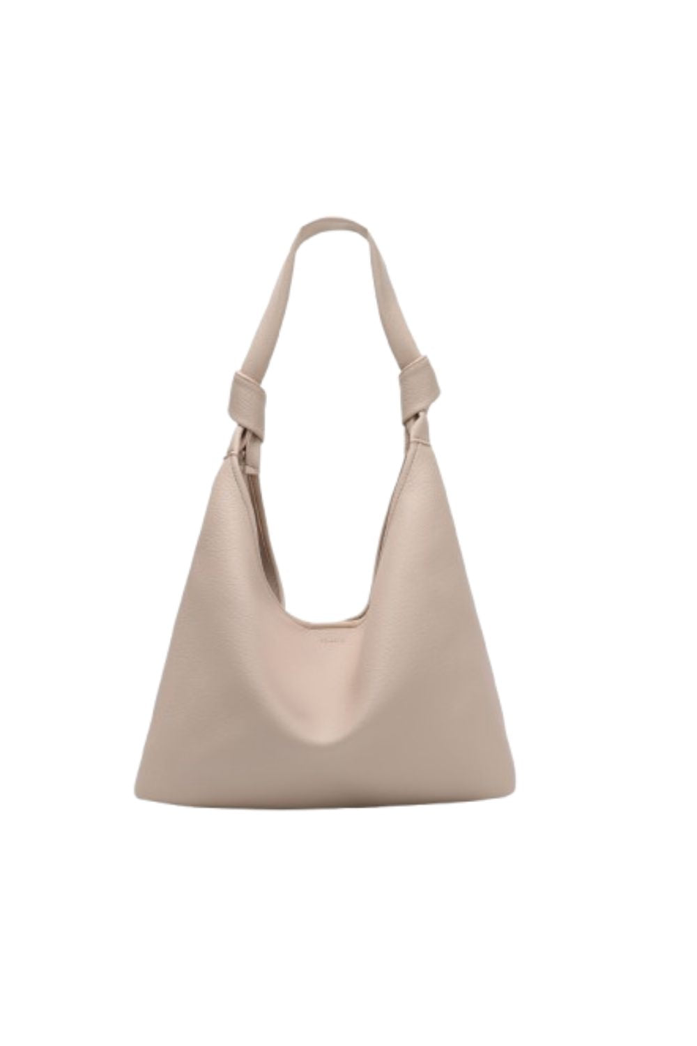 Cream shoulder bag