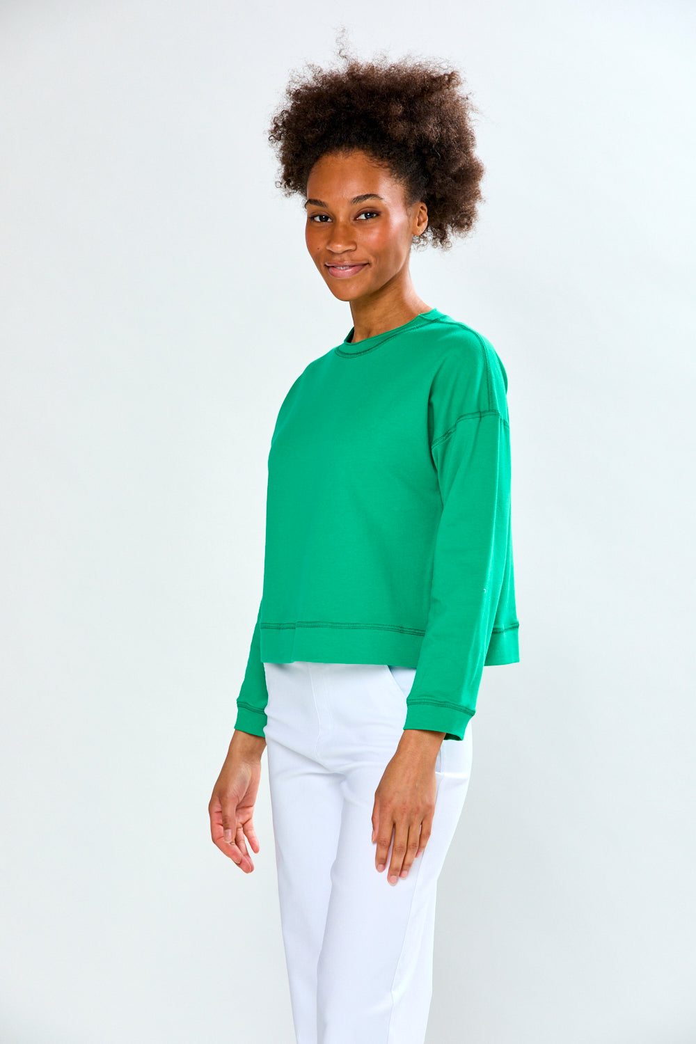 The Piper Top in Green