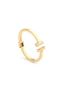 Sadie t bracelet in gold